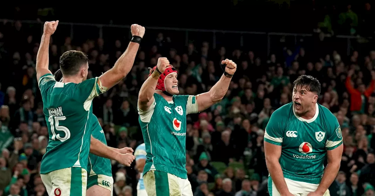 Ireland v Argentina: Five things we learned from a narrow Irish victory