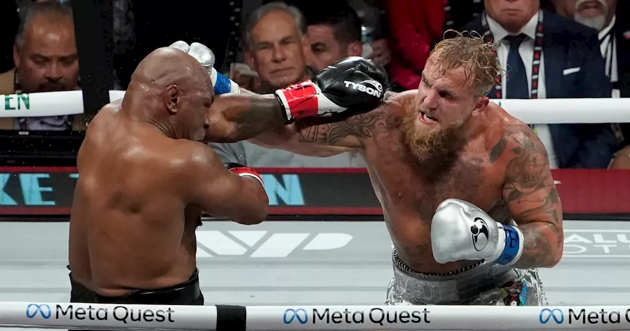 Jake Paul beats Mike Tyson in manufactured mismatch as Father Time comes calling