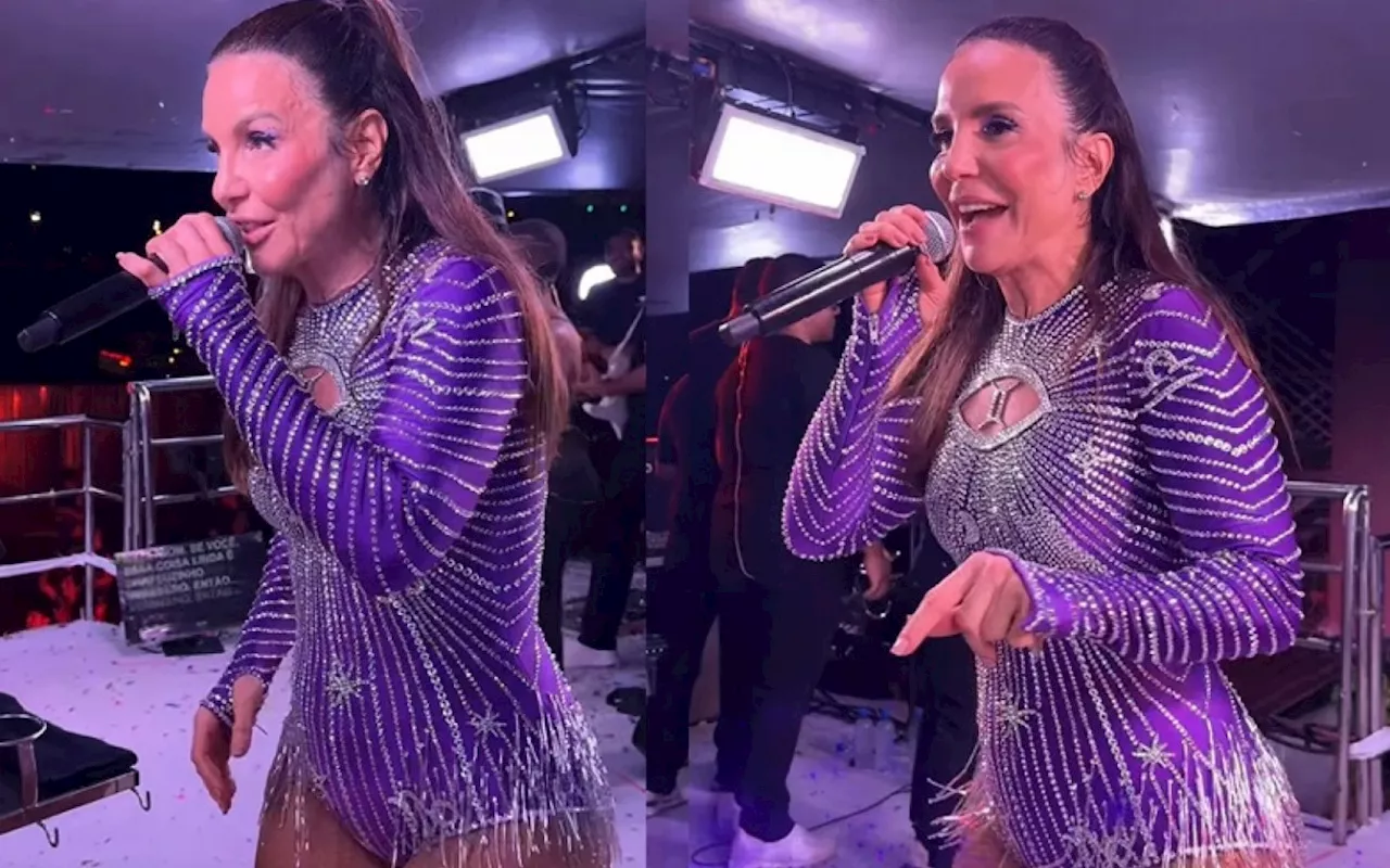 Ivete Sangalo revela intimidade em show: 'Às vezes transo comigo mesma'