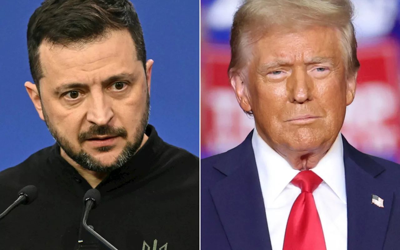 Zelensky acredita que guerra na Ucrânia 'terminará antes' com Trump