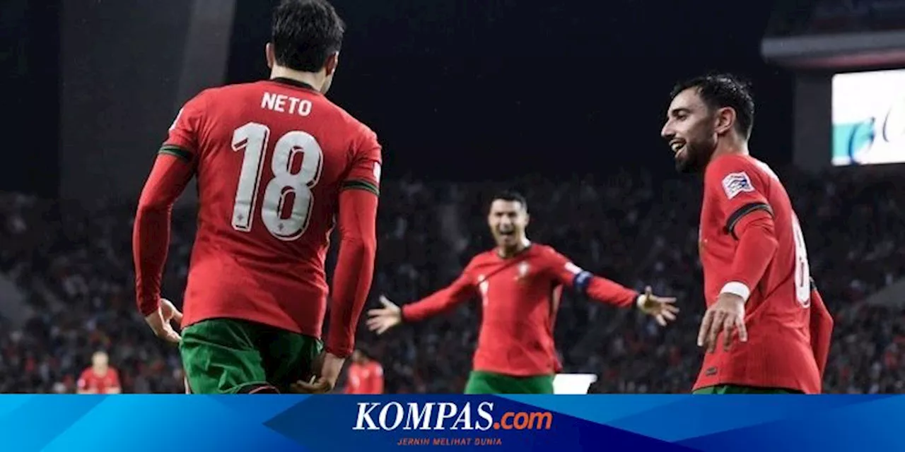 Hasil UEFA Nations League: 5 Spot Perempat Final Terisi, Portugal dan Spanyol Terbaru