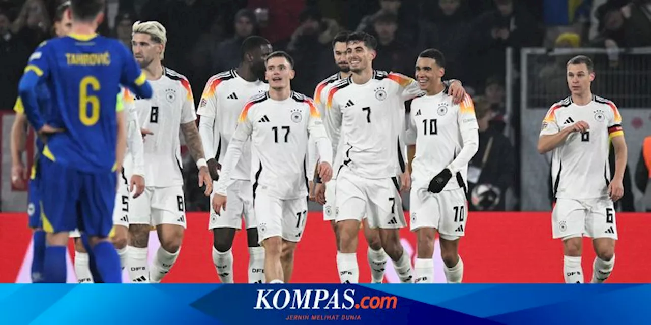 Hasil UEFA Nations League: Pesta Gol, Jerman dan Belanda ke Perempat Final