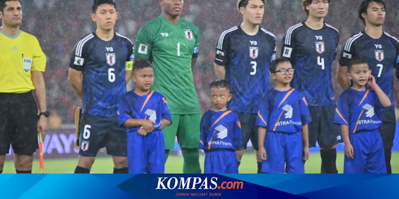 Menyanyi 'Kimigayo', Pendamping Garuda Asal Cibubur Dipeluk Endo dan Mitoma