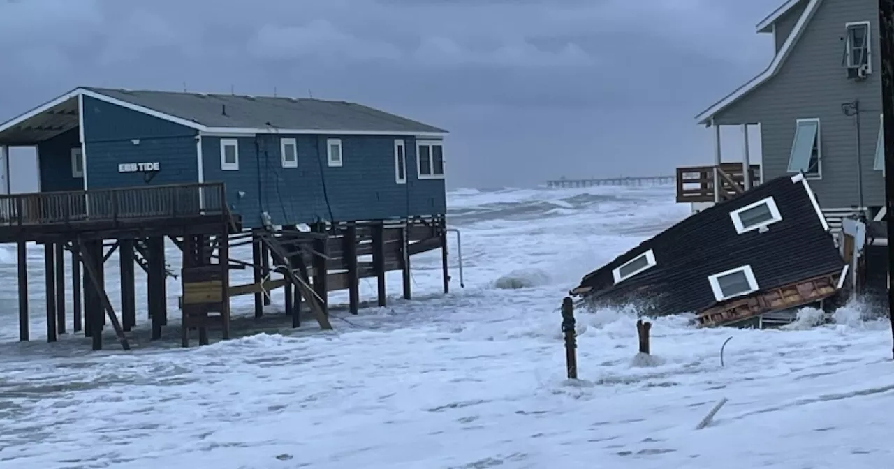 Sixth beach house collapses in North Carolina's Outer Banks in the past 6 months