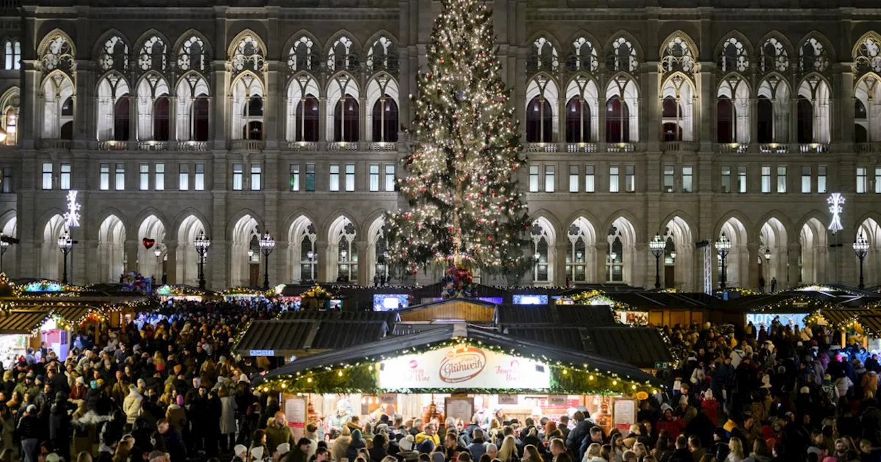 Wien erstrahlt wieder: Weihnachtsbeleuchtung in Einkaufsstraßen eingeschaltet