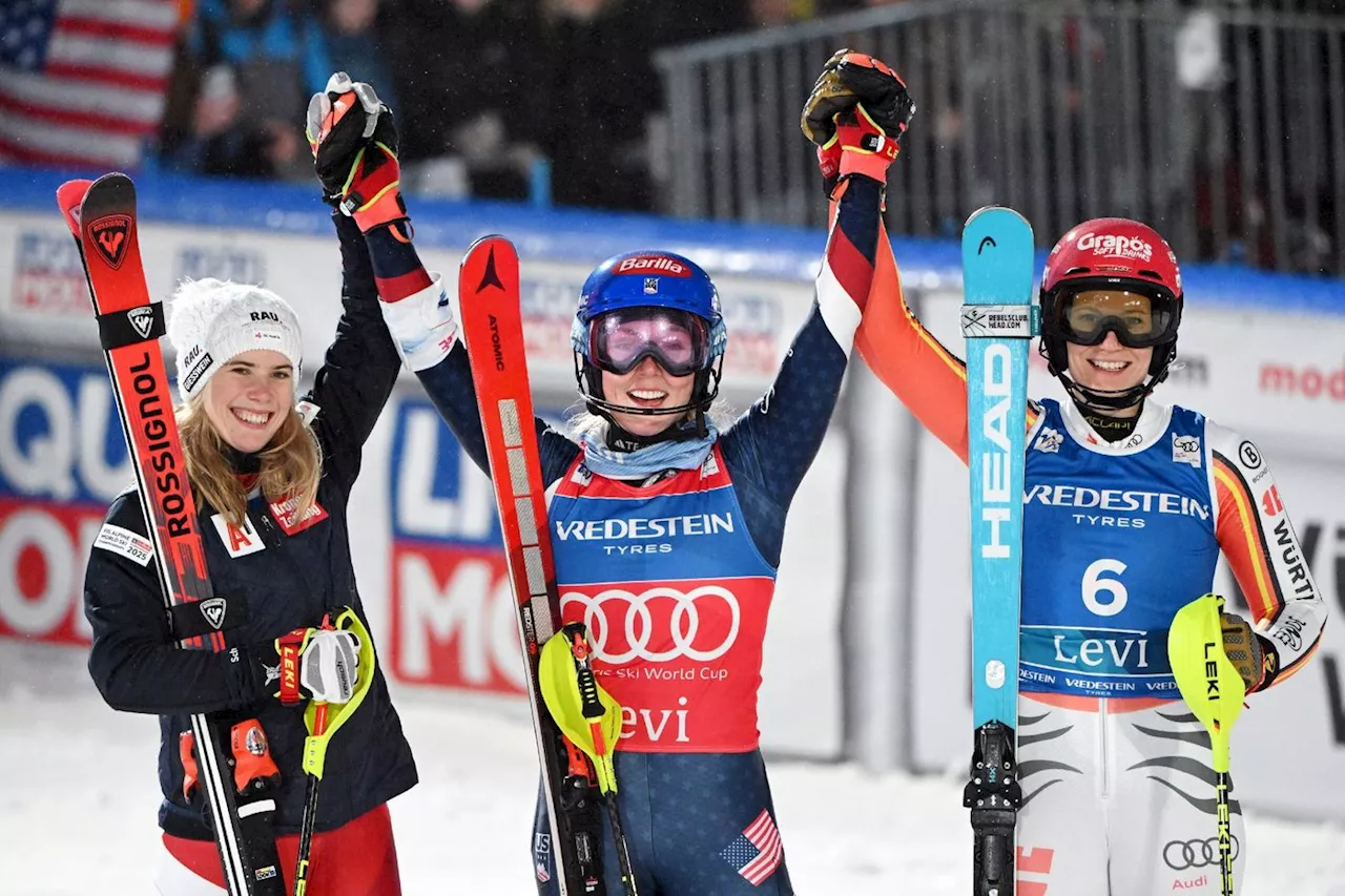 Ski alpin: 98e victoire pour Shiffrin, sans rivale à Levi