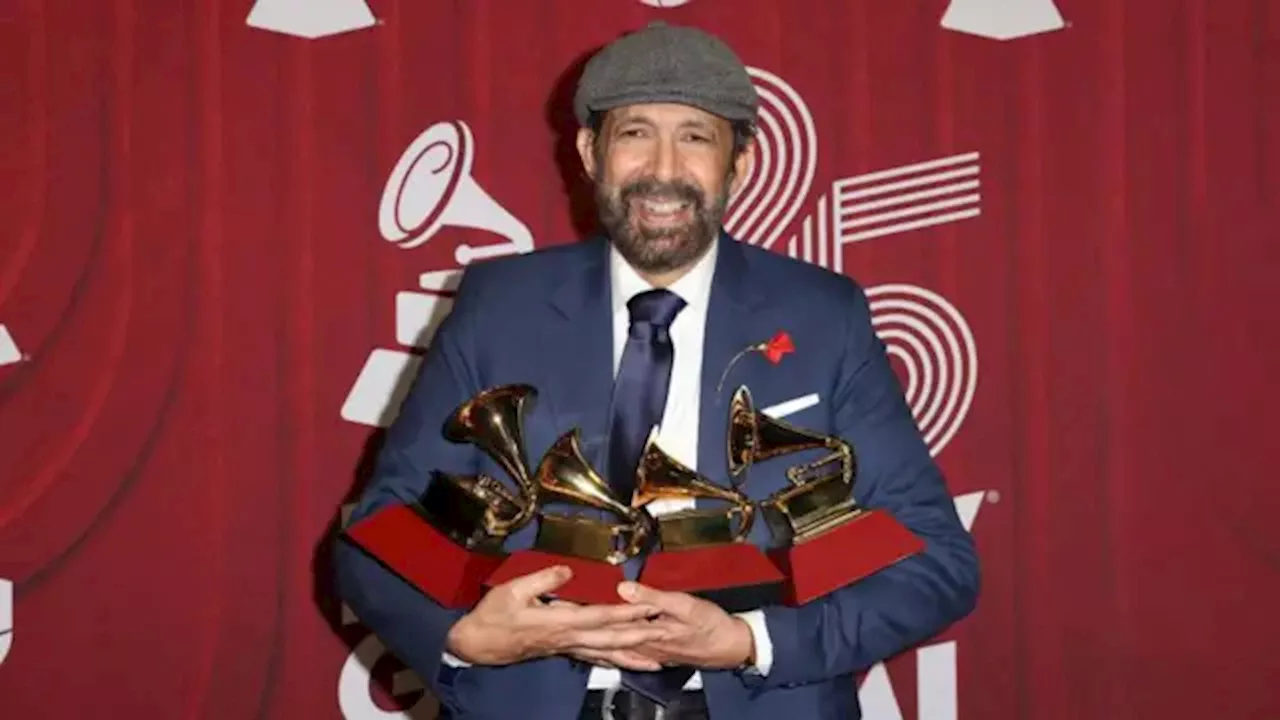 Los Latin Grammy celebraron un cuarto de siglo con Juan Luis Guerra como gran ganador