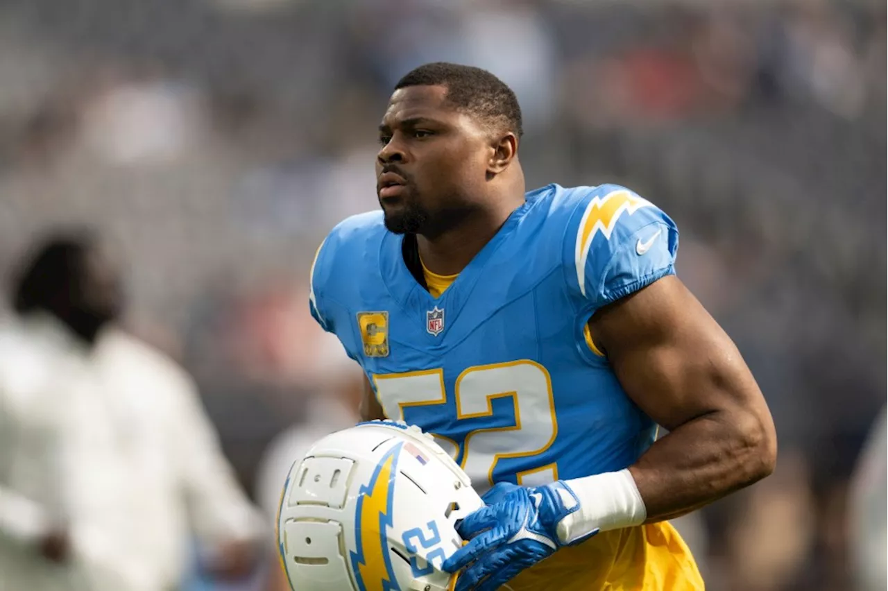 Chargers list Khalil Mack as questionable to play again Sunday