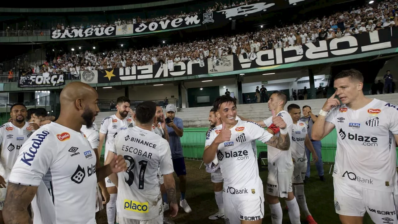 Campeão da Série B, Santos encerra jejum de oito anos sem título