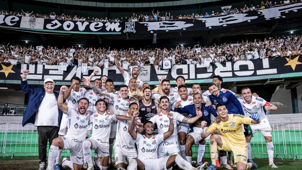 Santos é campeão da Série B após tropeço do Novorizontino