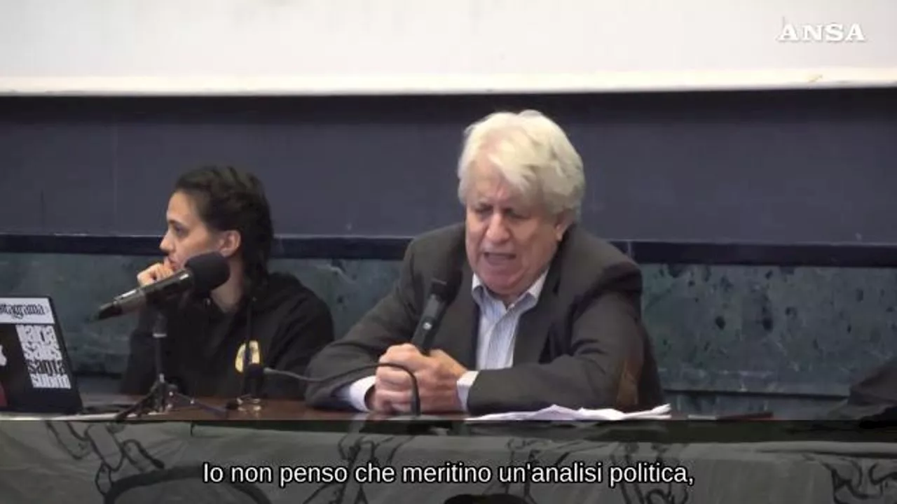 Ddl Sicurezza, Manconi: 'Parole di Delmastro meritano analisi clinica non politica'