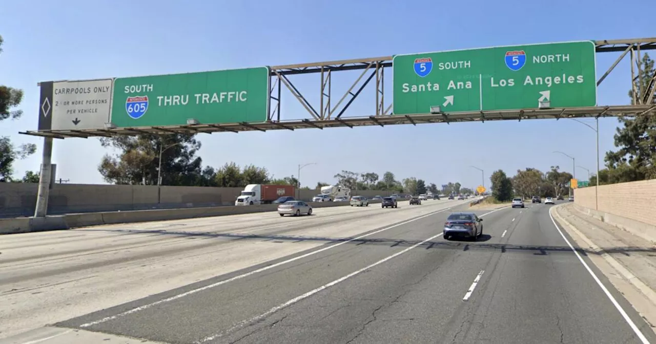 Here's where the 605 Freeway will be closed this weekend