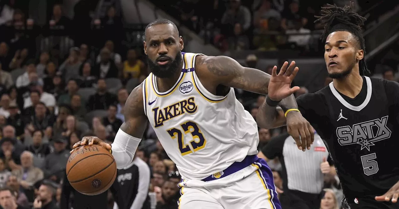 LeBron James achieves a career-first and Anthony Davis scores 40 in exciting Lakers win