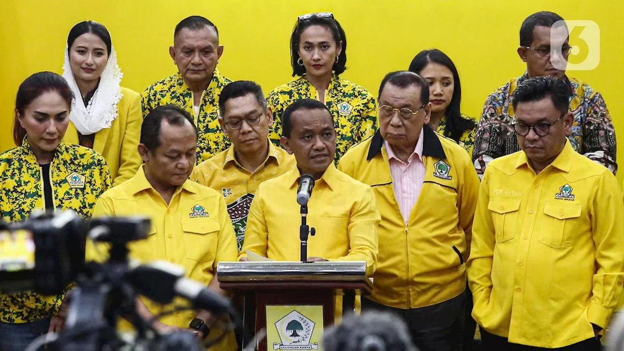 Bahlil Bantah PTUN Batalkan SK Menkum Terkait Pengesahan AD/ART Golkar: Itu Hoaks