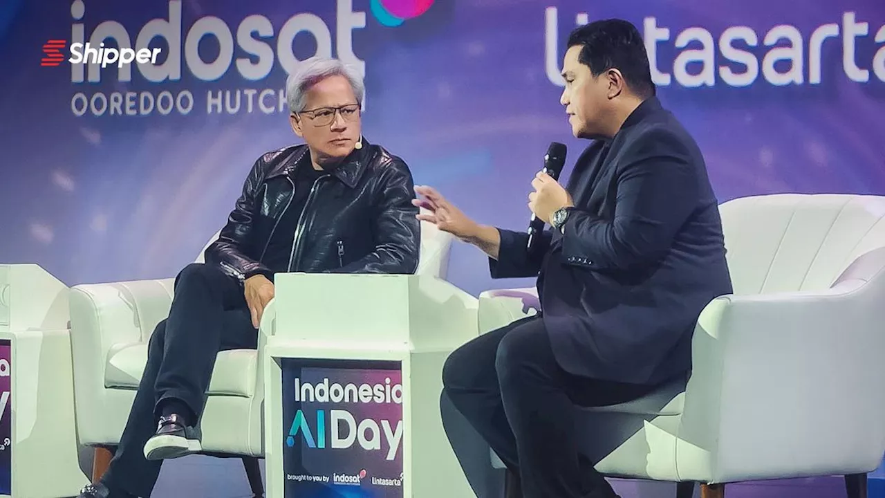 Erick Thohir Curhat ke Bos Nvidia Jensen Huang, Ini Bocorannya