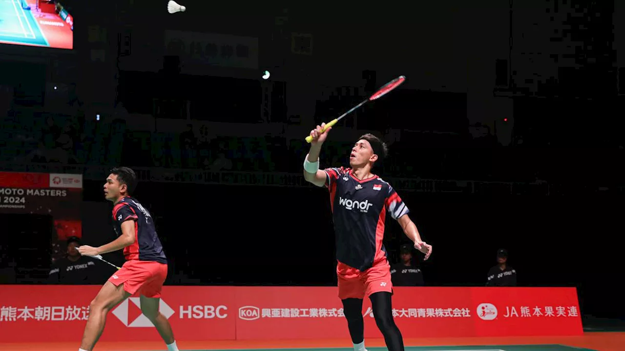 Hasil Kumamoto Masters 2024: Fajar/Rian Tantang Pasangan Tuan Rumah di Final