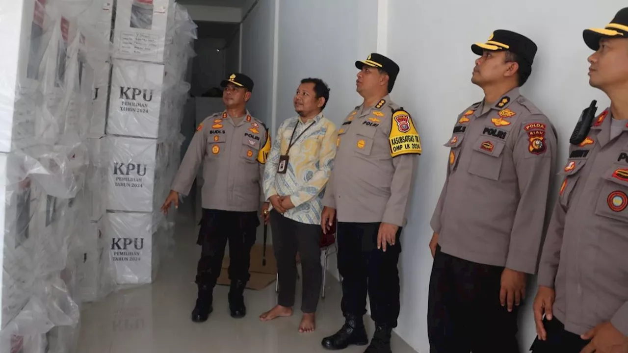 Tahapan Krusial, Polda Riau Cek Kesiapan Polres Rohul Sukseskan Pilkada