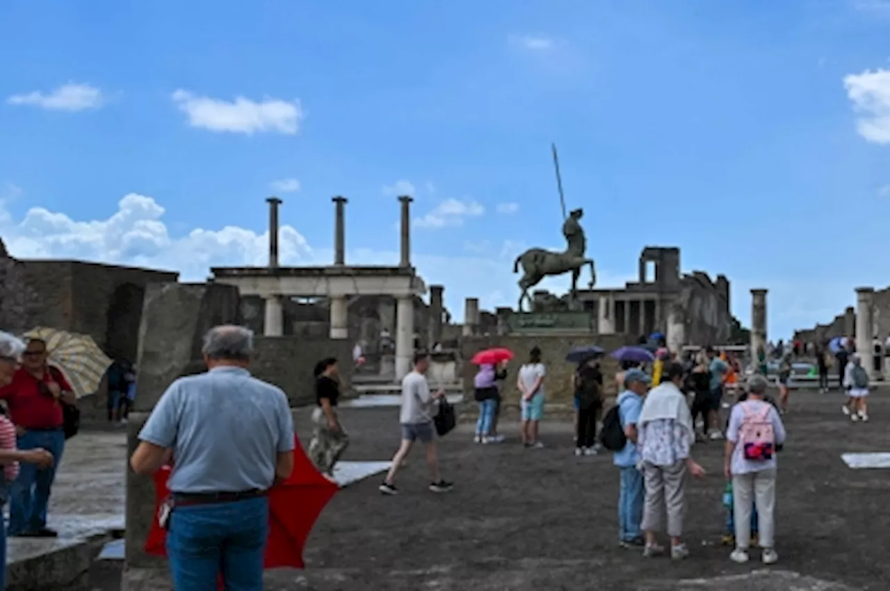 Italy’s ancient city of Pompeii imposes 20,000 daily visitor limit to curb mass tourism and preserve heritage