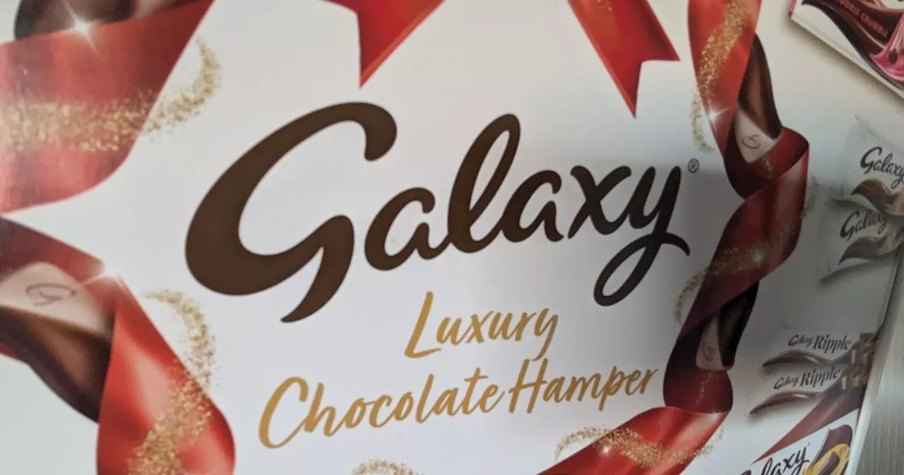 B&M shoppers say exclusive Galaxy Luxury Chocolate Hamper is 'my kind of box'