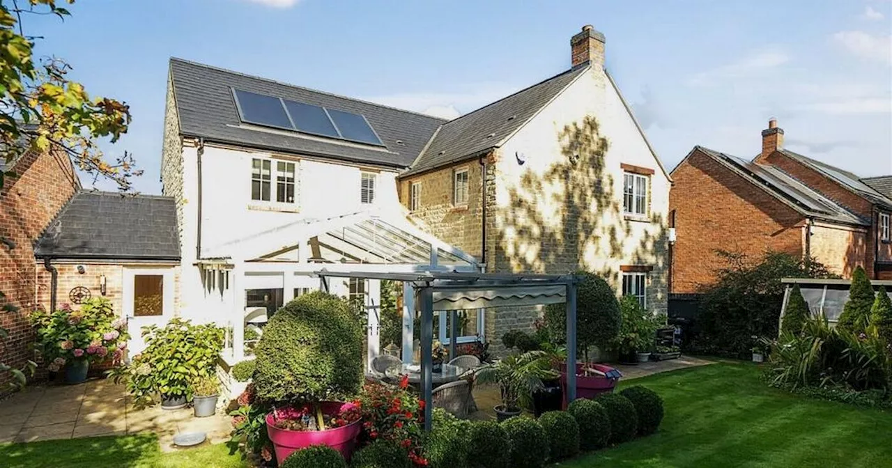 House-hunters spot quirky detail on the wall of this modern detached home