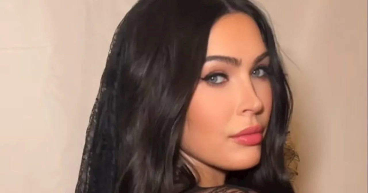 Megan Fox shows off baby bump in lingerie after sudden red carpet absence