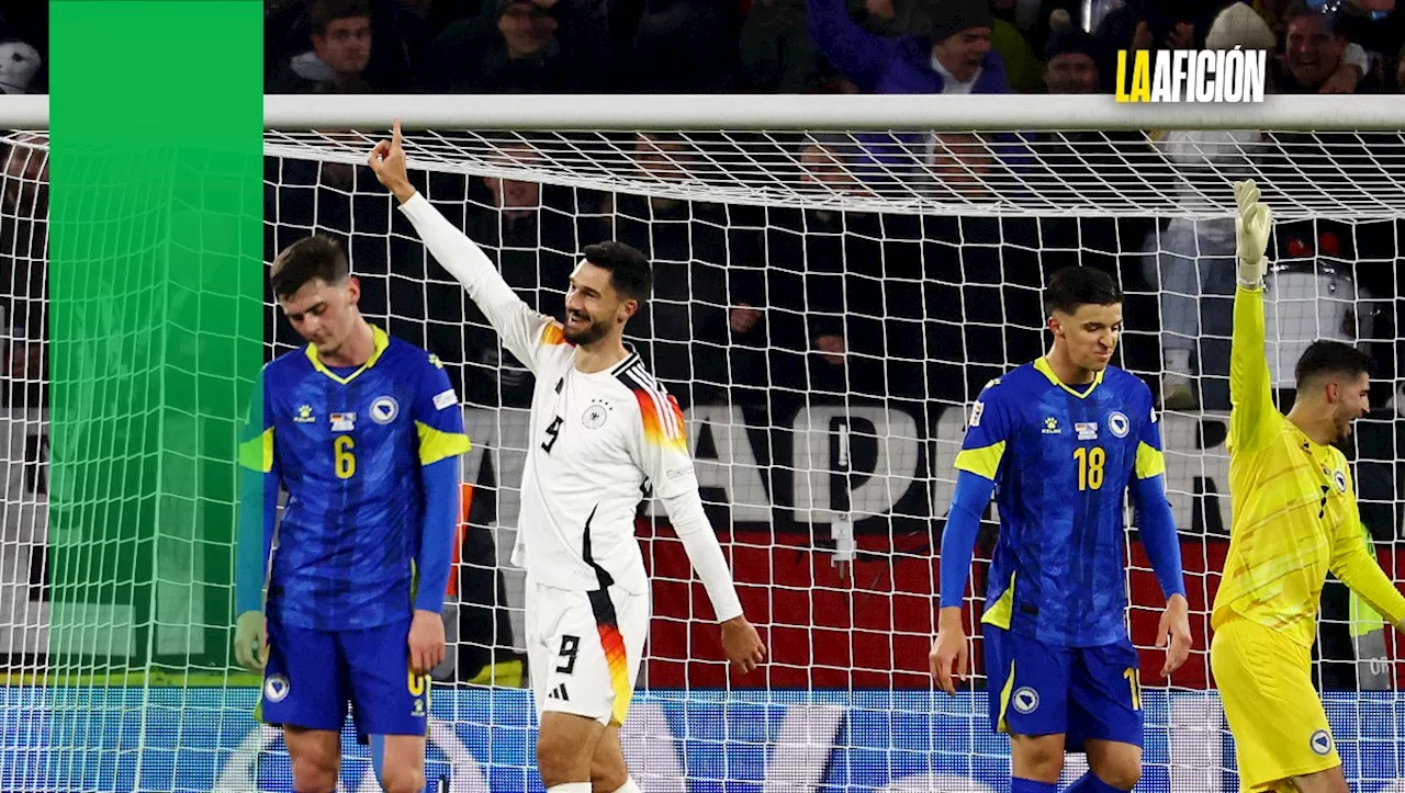 Alemania golea sin piedad a Bosnia Herzegovina en la UEFA Nations League