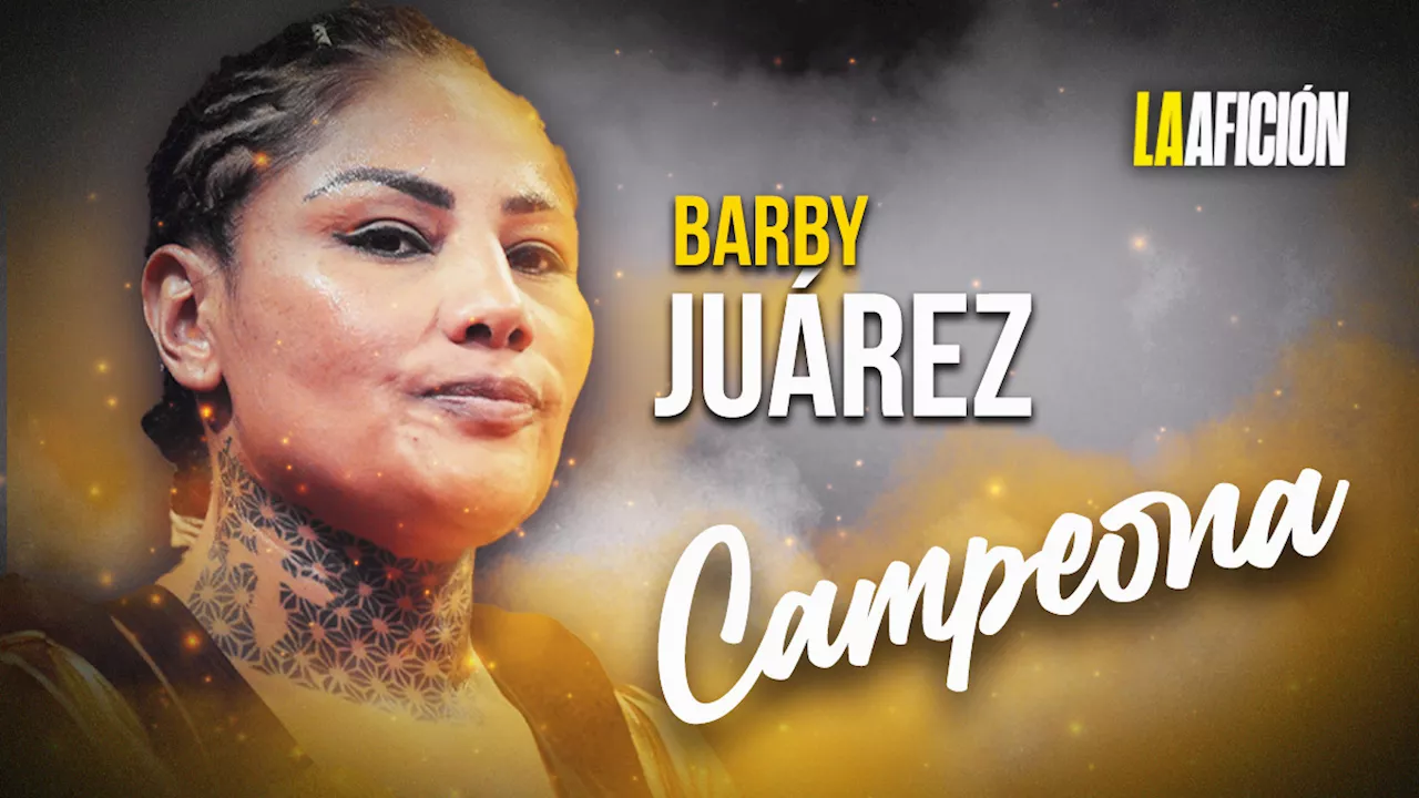 'Barby' Juárez vence a Paola Rincón y retiene título supergallo plata del CMB