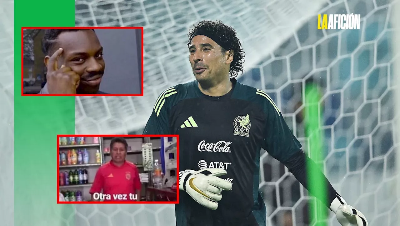 Guillermo Ochoa se convierte en víctima de los MEMES tras la derrota del Tri en Honduras