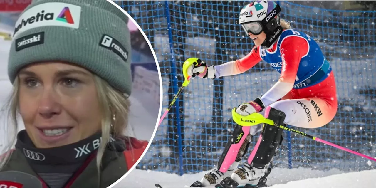 Aline Danioth: Emotionale Rückkehr beim Slalom in Levi