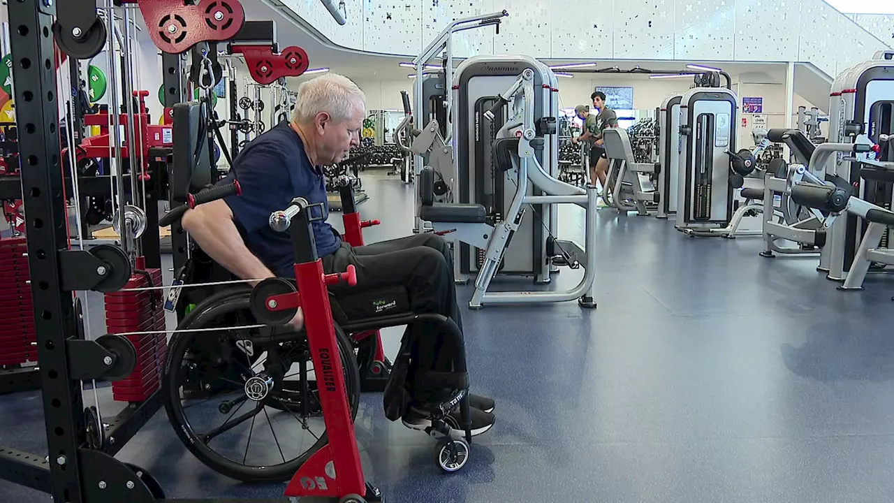 73-year old self-proclaimed ‘gym rat' helps get wheelchair accessible equipment for Bedford Center YMCA