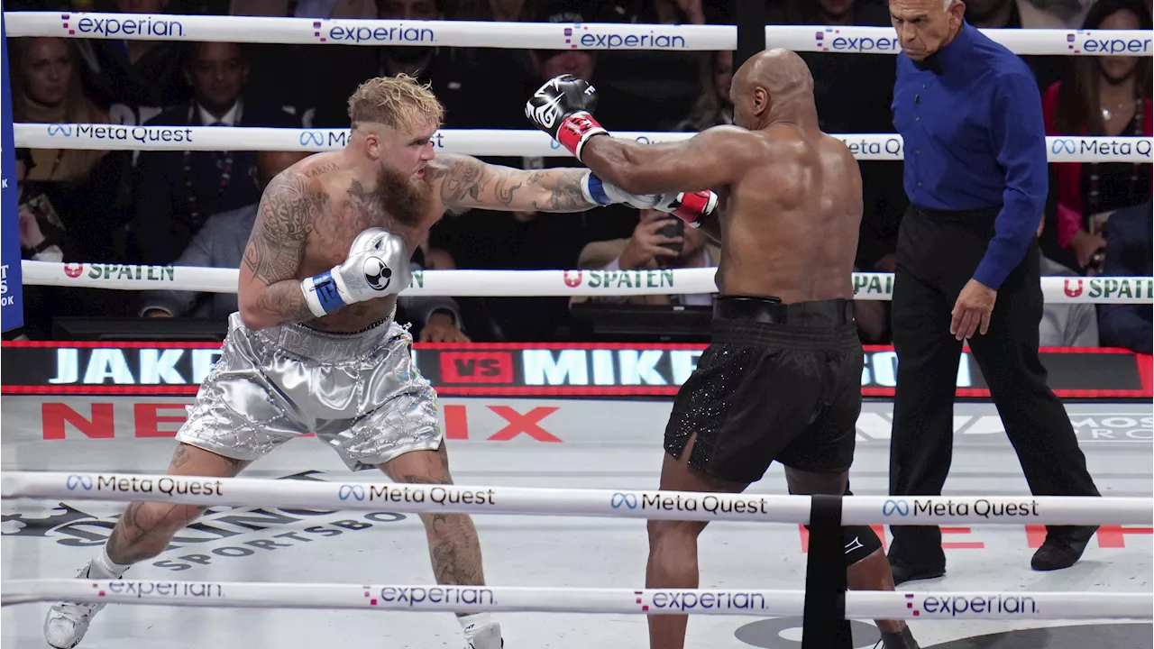 Jake Paul beats Mike Tyson in boxing legend's return to ring