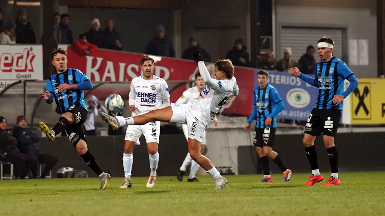 Torlos in die Winterpause: SKU Amateure und Seitenstetten