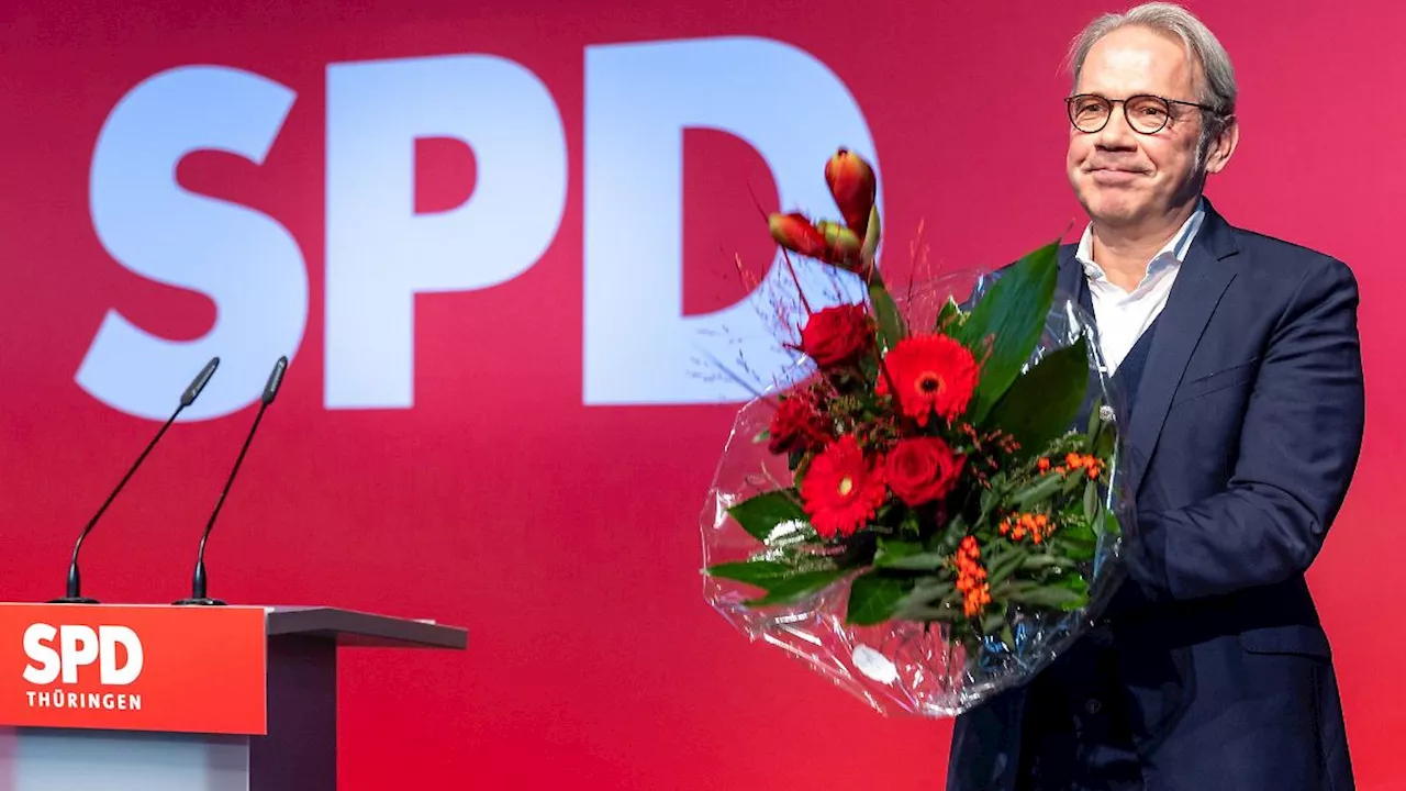 Thüringen: Maier mit schwachem Ergebnis als SPD-Landeschef bestätigt