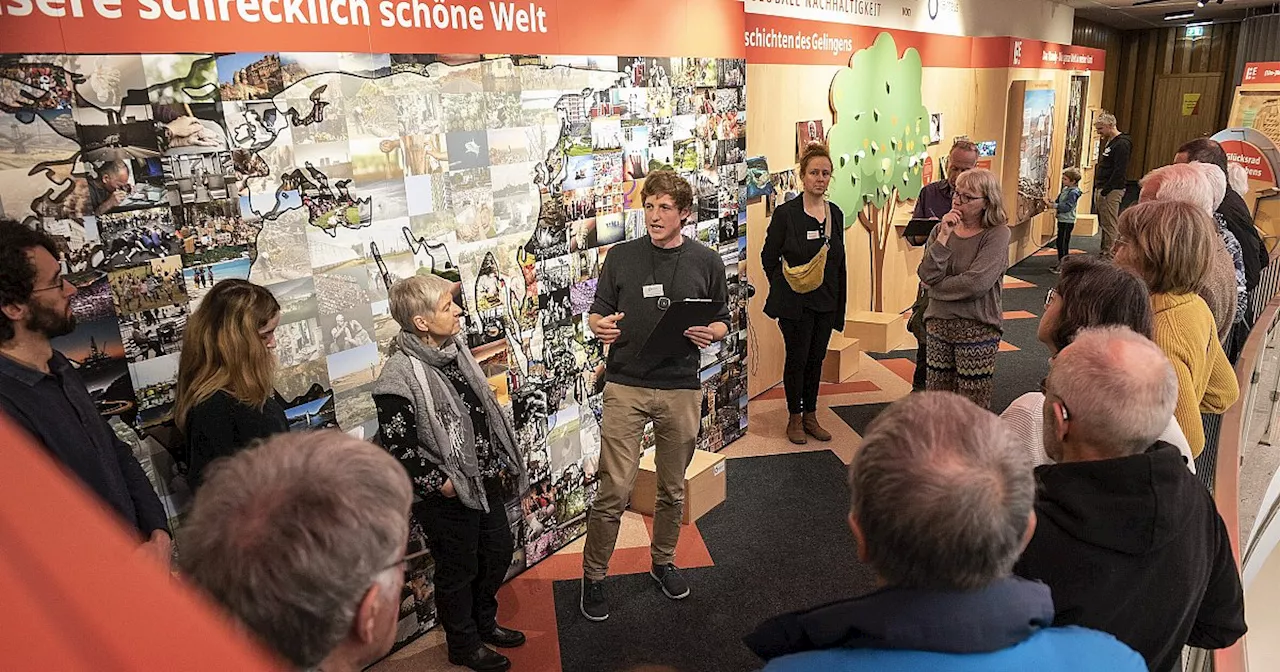 Interaktive Ausstellung über globale Nachhaltigkeit in Bielefelder Wissenswerkstadt