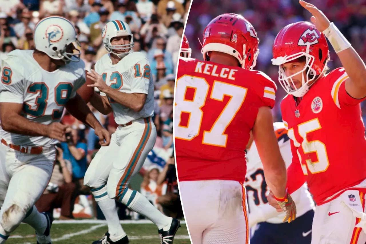 Undefeated Chiefs have 1972 Dolphins' attention and respect: 'Same design that we had'