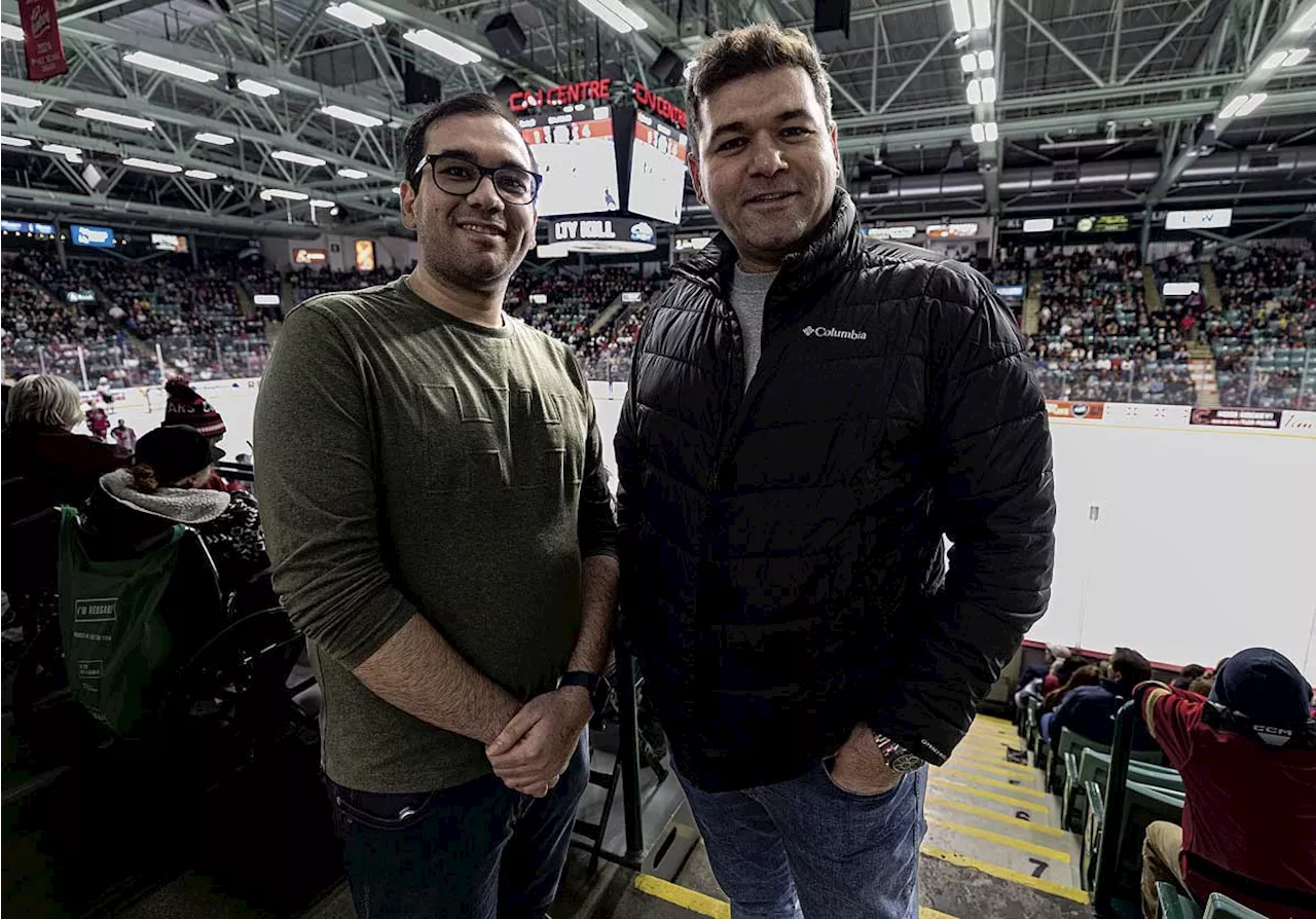 Iranian brothers become instant Prince George Cougars fans