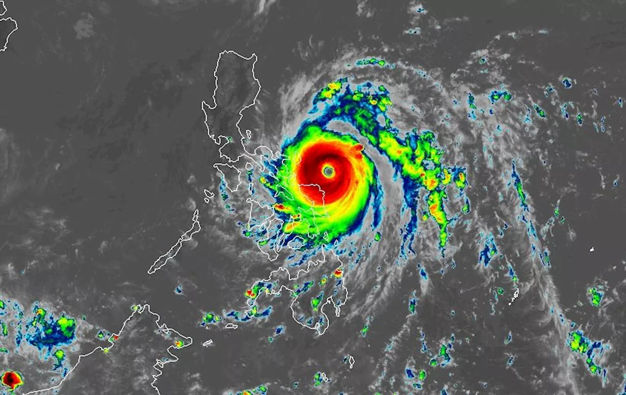 Catanduanes under Signal No. 5 as Super Typhoon Pepito further intensifies