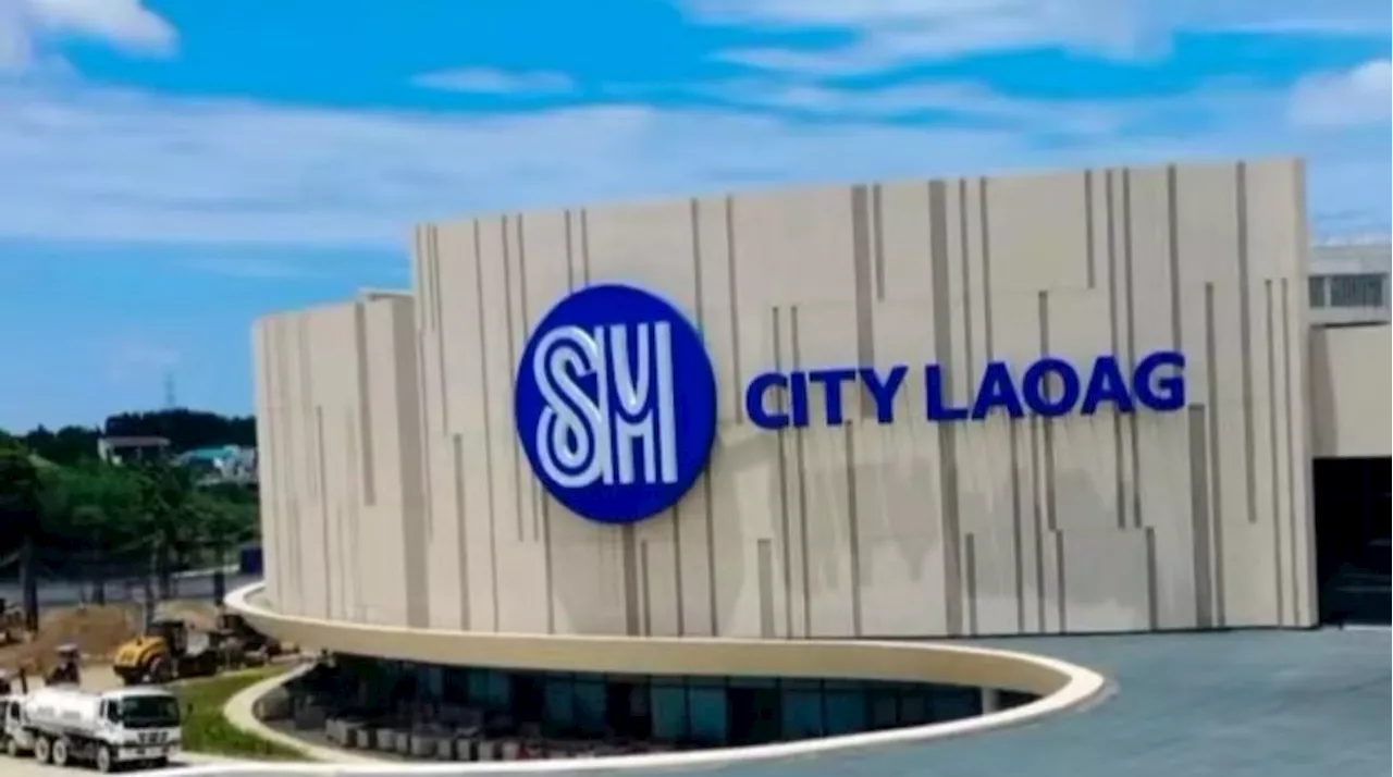 No Christmas season opening of SM City Laoag, Ilocos Norte