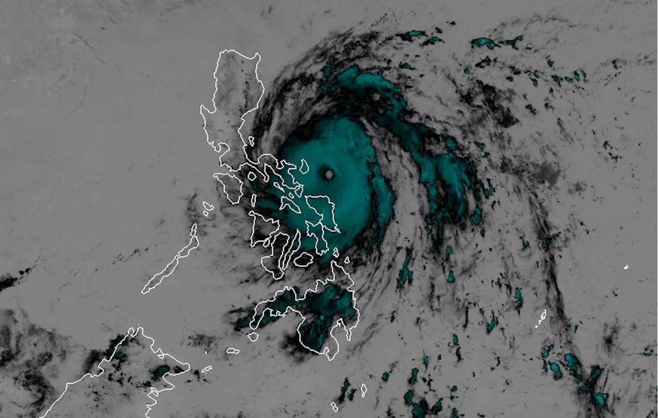 Part of Camarines Sur also under Signal No. 5 due to Super Typhoon Pepito