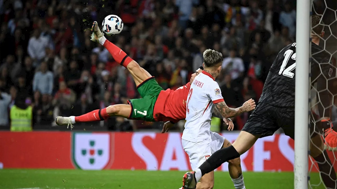 Un véritable showman: la magnifique bicyclette de Cristiano Ronaldo en Ligue des Nations