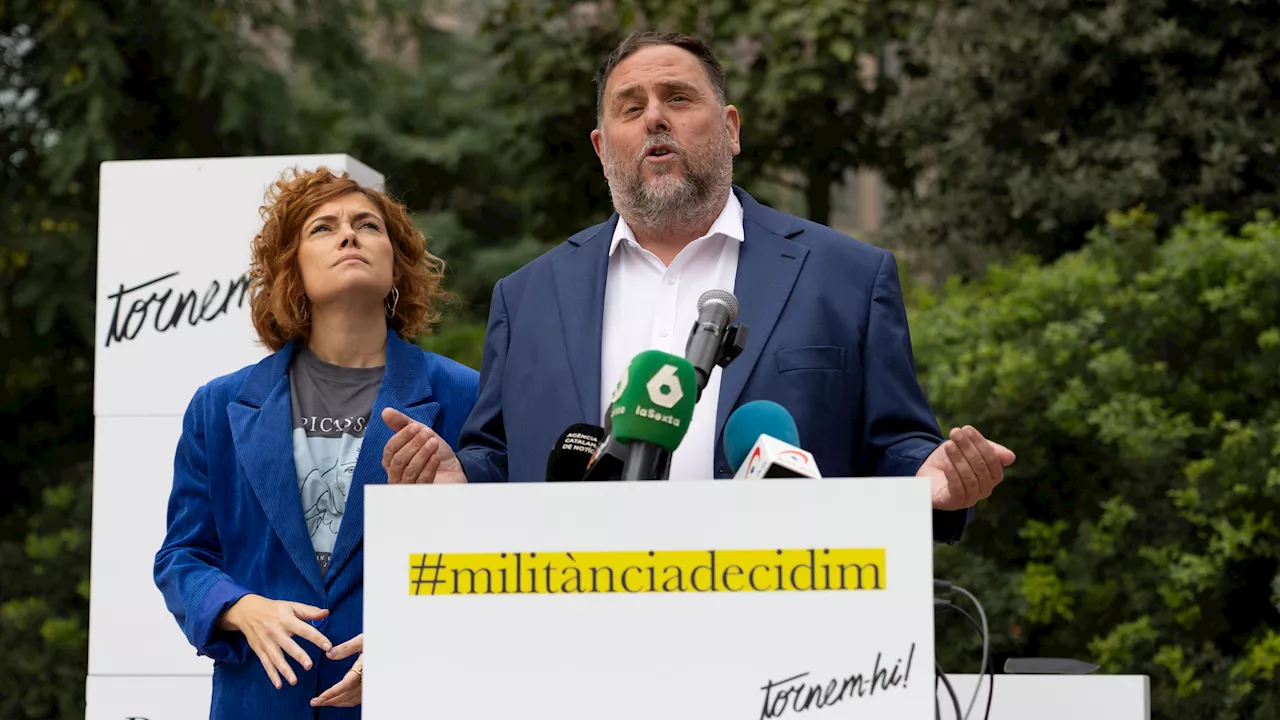 La candidatura de Junqueras para liderar ERC supera en 1.000 avales a la Nova Esquerra de Rovira y Aragonés