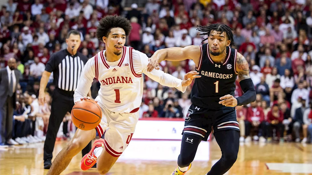 Myles Rice Has Big Day With 23, Indiana Knocks off South Carolina, 87-71