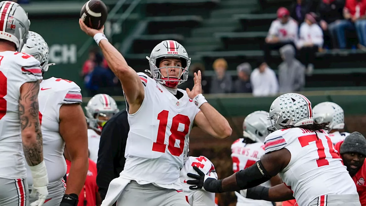 Ohio State Buckeyes Complete Wild, Uneven First Half vs Northwestern