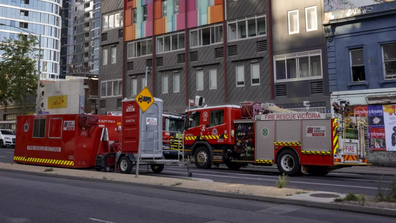 ‘Suspicious’ Melbourne blaze forces the evacuation of about 150 residents