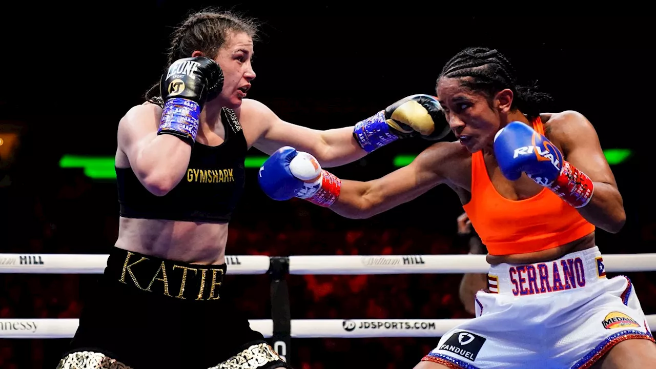 Katie Taylor vs Amanda Serrano rematch called off after injury to Puerto Rican boxer