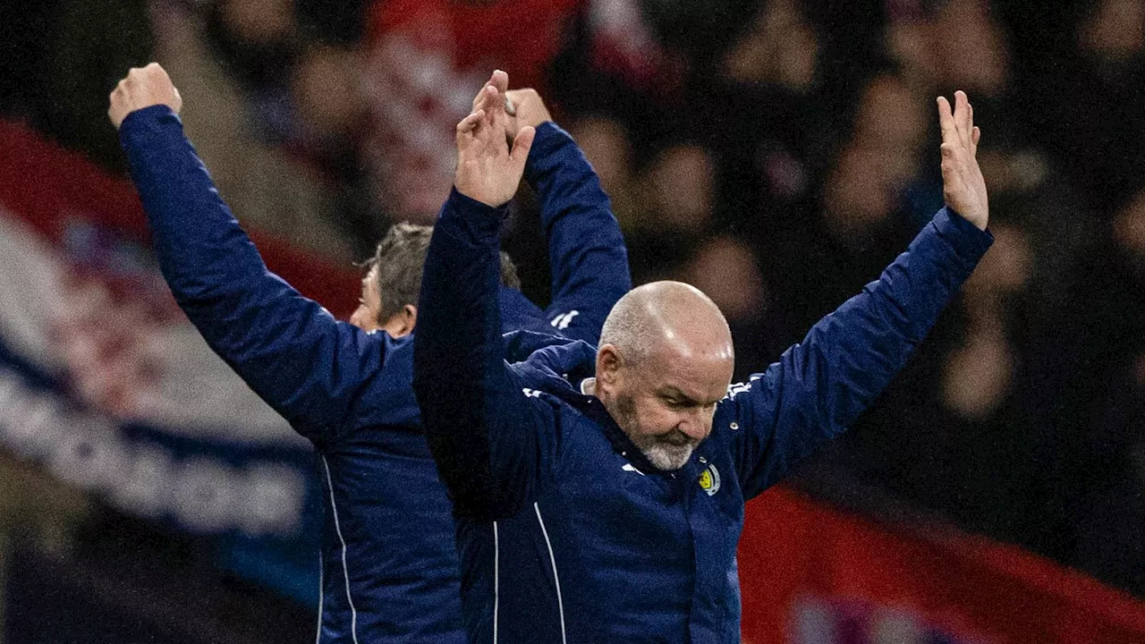 Scotland: Steve Clarke believes they were 'due a break' after vital Nations League win over Croatia