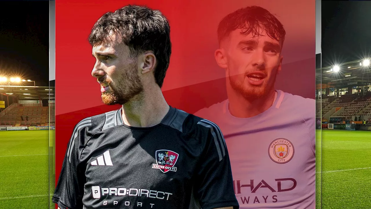 Ed Francis interview: Exeter midfielder on Man City upbringing, training under Pep Guardiola & non-league heartache