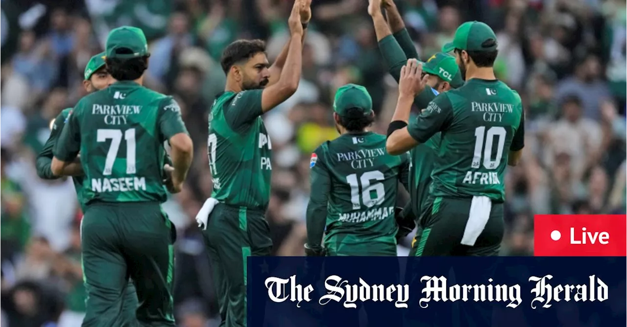 Australia v Pakistan Twenty20 LIVE updates: Pakistan bowling rewarded with fourth wicket