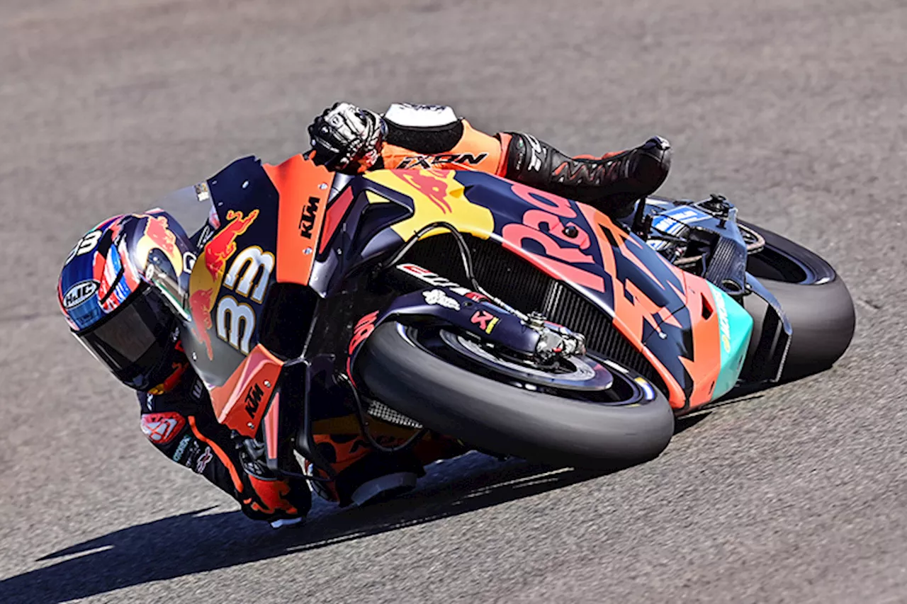 Brad Binder (KTM): «Der Speed ist definitiv da»