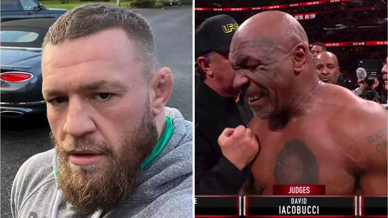 Conor McGregor accused of 'going too far' with now-deleted social media post reacting to Paul vs Tyson